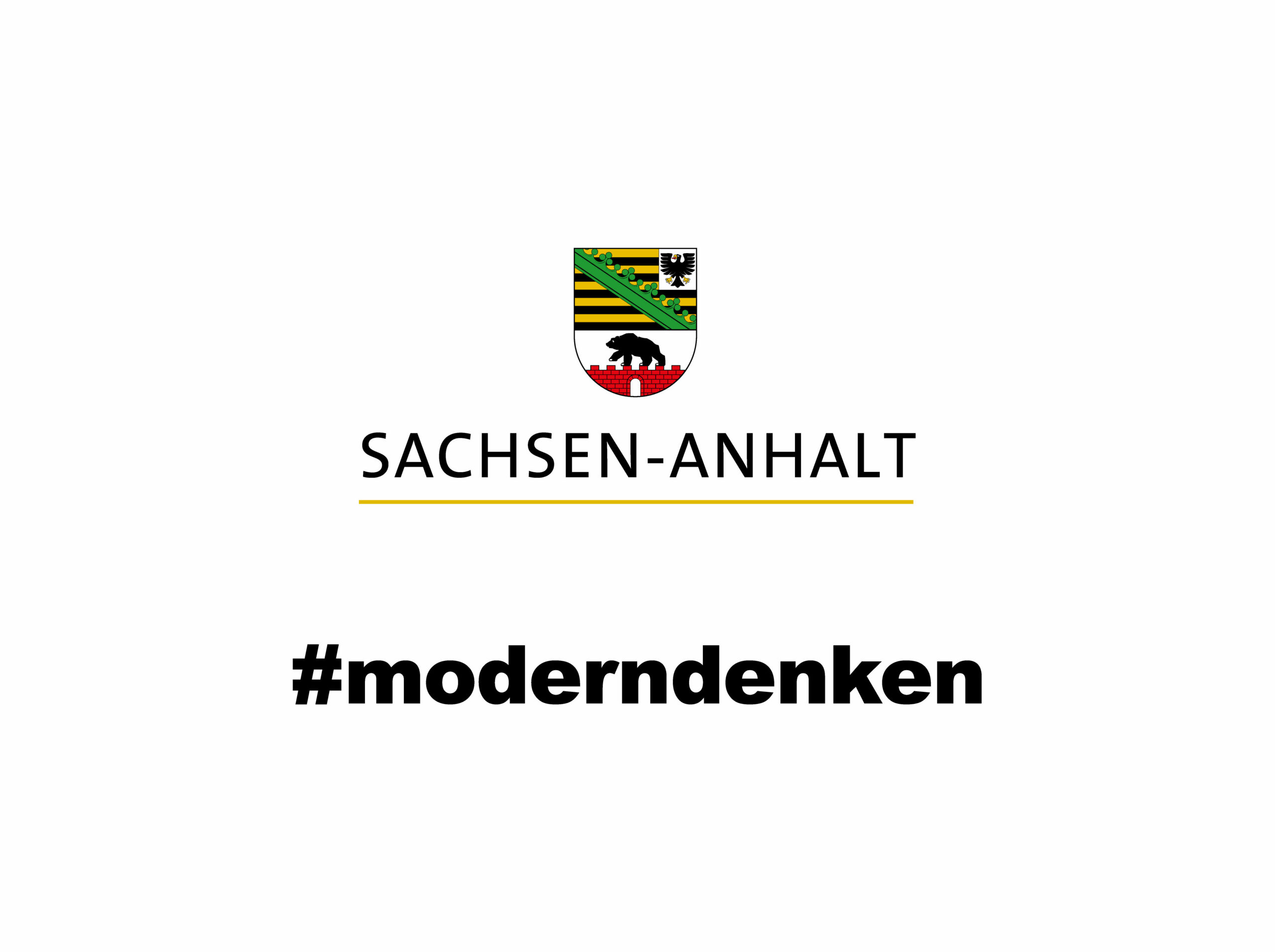 Logo Land Sachsen-Anhalt #moderndenken